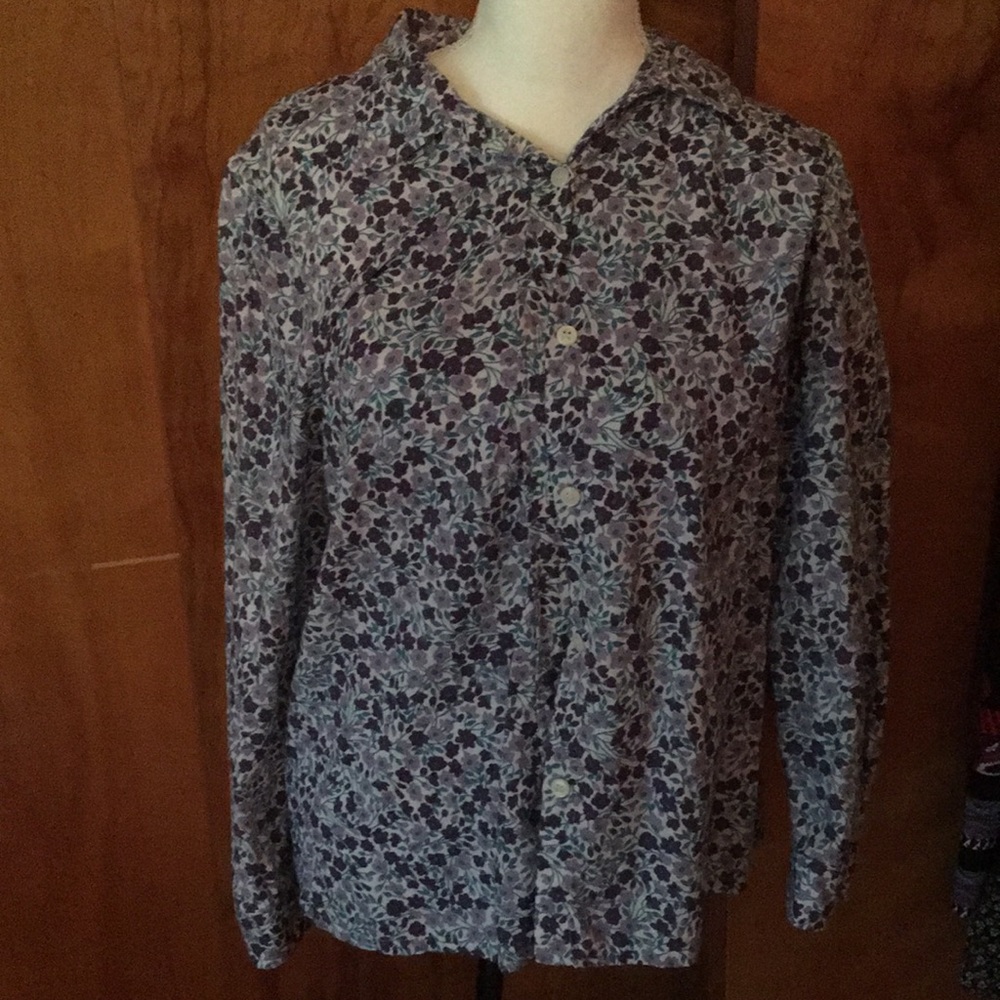 The Tog Shop floral button down shirt